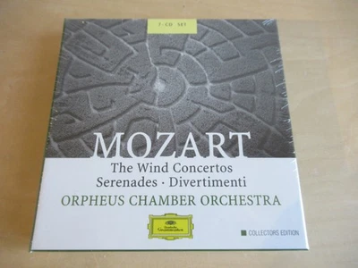 Mozart-The Wind Concertos-Orpheus Chamber Orchestra-sealed 7er OVP DGG CD Box - Bild 1 von 3