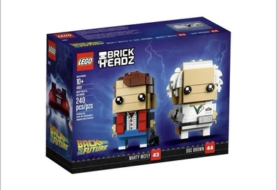 LEGO 41611 BrickHeadz Back To The Future-Marty McFly & Doc Brown -New -Sealed - Image 1 of 3