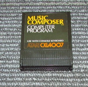 Music Composer for Atari CXL4007 (400/800/XL/XE) Fast Shipping! Authentic - Picture 1 of 2