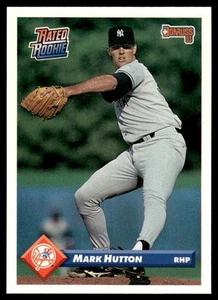 1993 Donruss Mark Hutton New York Yankees #671 - Picture 1 of 2