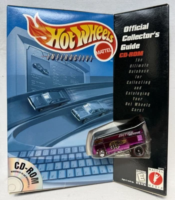 Hot Wheels Redline Drag Bus Purple 30 Years Official Collector's Guide CD 1998 - Image 1 of 4