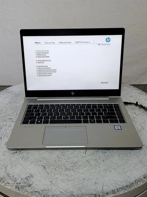 Portátil HP ELITEBOOK 840 G5 3RF06UT-ABA 14" Core I5-7200U 8GB 256GB VER NOTAS Foto 1 de 4