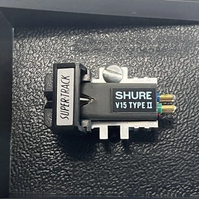 Картридж двухрадиальный SHURE модель V-15 тип II стерео дисмагнитный супертрековый стилус - Изображение 1 из 4