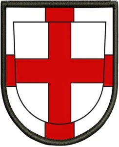 Aufnäher Freiburg im Breisgau mit Wappen Aufbügler Patch 8 x 7 cm - Bild 1 von 1