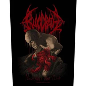 BLOODBATH - PESADILLAS HECHAS CARNE - PARCHE TRASERO - NUEVO - MÚSICA BP1290 - Imagen 1 de 1