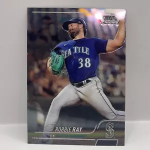 2022 Topps Stadium Club Chrome Robbie Ray Base #10 Seattle Mariners - Picture 1 of 2