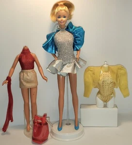 Vintage 1986 Jewel Secrets Barbie Doll, Partial Fashion #1861 & Skipper Fashion - Picture 1 of 20