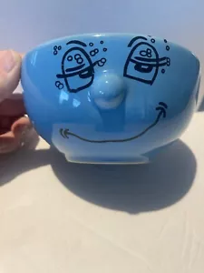 Livingware Funny Face Müslischale/Suppenschüssel blau Keramik - Bild 1 von 7