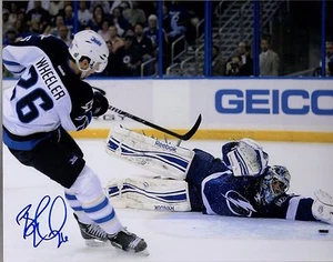 Blake Wheeler Winnipeg Jets Signed 11x14 Photo LOM COA (PH5297) - Picture 1 of 2