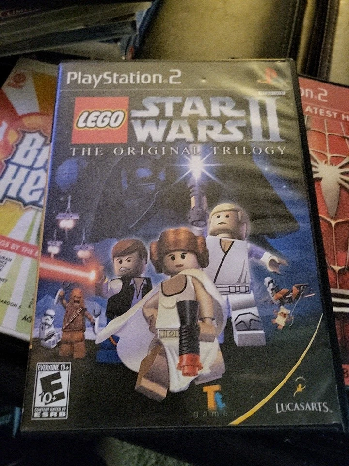 Звезды войны Lego 2 видеоигра Playstation 2 Sony PS2 полный CIB протестирован! - Изображение 1 из 1