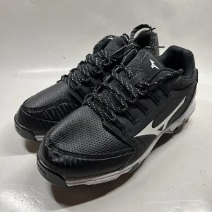 Mizuno Women's 9-Spike Swift 6 Metal Softball Cleats, Size 6 Black New No Box - Picture 1 of 6
