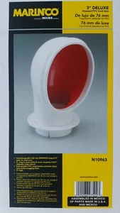 Afi/Marinco N10963 Deluxe PVC Cowl Vent 3" Snap-In Deck Plate/Cover - Foto 1 di 1