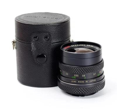 Voigtlander Color Skoparex AR 2.8/35mm f/2.8 35mm for Rollei QBM No.8502396 - Image 1 of 3