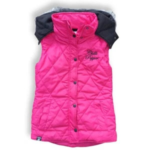 Girls 14 to 15 years Sleeveless Gilet Body Warmer Jacket Chilli Pepper - Picture 1 of 4