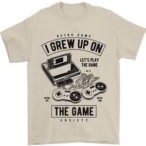 I Creció Dar Cuerda en El Gamer Divertido Gaming Camiseta Hombre 100% Algodón - Imagen 1 de 12