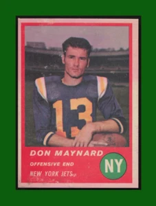 1963 Fleer #15 Don Maynard (HOF) (VG-EX) New York Jets - Picture 1 of 2