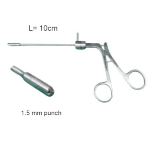 Pinzas perforadoras antro mordida pediátrica giratorias 360° instrumentos otorrinolaringológicos A+ - Imagen 1 de 2