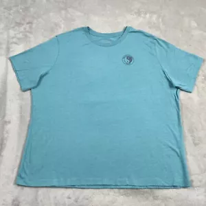 Camisa de surf T&C para mujer talla 2XL azul ballena malama gráfico manga corta cuello redondo - Imagen 1 de 9