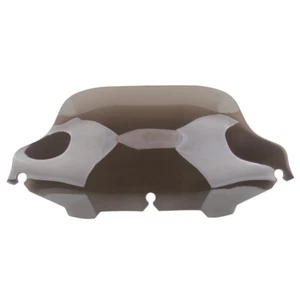 Motorcycle 8" Smoke Fairing Wave Windscreen Windshield For Harley Touring Glide - Picture 1 of 15