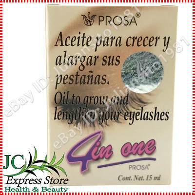 ACEITE PARA CRECER Y ALARGAR TUS PESTAÑAS 4 EN 1 PROSA ACEITE PARA CRECER Y ALARGA Foto 1 de 2