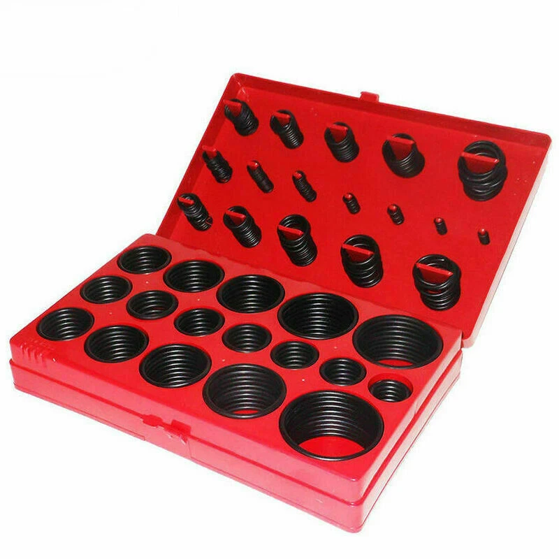 KIT GUARNIZIONI O RING 32 MISURE DIVERSE 419 PZ PEZZI ANELLI GOMMINI - Immagine 1 di 1