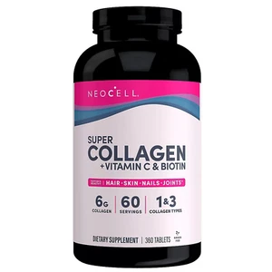 NeoCell Super Collagen type 1 & 3 with vitamin C and Biotin 360 tablets - Picture 1 of 11