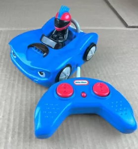 MGA Little Tikes RC Remote Control Blue Vehicle Toy Car, Remote & Figure 643330 - Picture 1 of 3