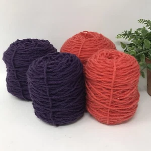 Garn Recycelte Wolle Acryl Mischung 592 Yards Worsted Gewicht 8,3 Unzen Posten 886 - Bild 1 von 4