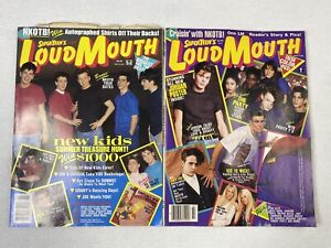 Super Teen Loud Mouth Magazine 1991 NKOtb Jordan Nelson Vanilla Ice Lot Of 2