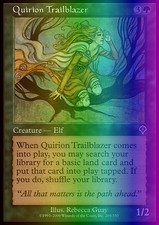 Magic the Gathering MTG Quirion Trailblazer (205) Invasion   LP FOIL
