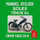 Manuel Atelier Solex Tenor S4 1960 1965 Revue Technique Francais Rta Cd Pdf