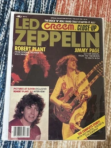 Revista Creem Primer Plano Led Zeppelin Febrero-Mar 1983. Totalmente dedicado a Led Zep - Imagen 1 de 1