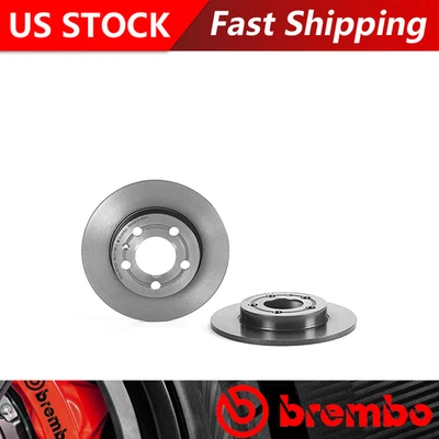 Rotores de freno recubiertos traseros Brembo para Audi TT Quattro 2000-2006 Foto 1 de 4