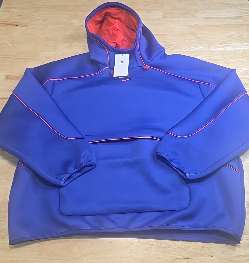 Nike Project FROG GPX Oversized Pullover Hoodie Men’s L Blue Hq0465-539