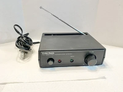 Radio Shack Wireless Microphone System MODEL 32-1221A 49.830 MHz - Image 1 of 4