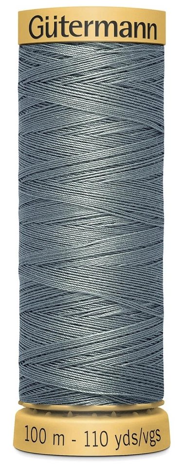 Gutermann 103C-9310 Natural Cotton Thread 110yd-Slate - Image 1 of 1