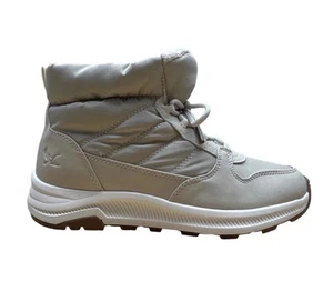 Eddie Bauer Womens Tan Faux Fur-Lined Balasana Winter Boots Size 8 - Picture 1 of 4