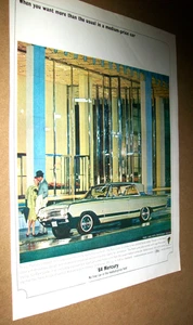 1964 Mercury Park Lane Breezeway large-mag car ad- "more than usual" - Picture 1 of 1