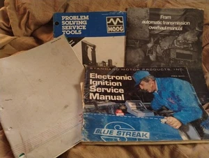 FRAM MOOG Booklet Set 4 Vintage Books Auto Mechanics Parts IGNITION Borroughs - Picture 1 of 23