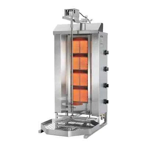 Dönergrill Gyrosgrill Vertikalgrill Gyros-Drehspieß 11.200 W Propangas - Bild 1 von 1