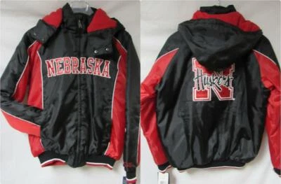 Chaqueta Abrigo de Invierno con Capucha Nebraska Cornhuskers Juvenil Talla X-Grande (20) B1 528 Foto 1 de 4