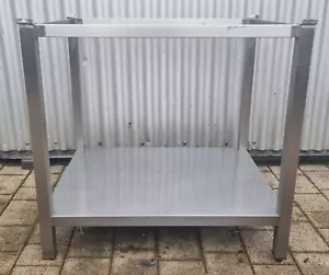 Base tavolo sgabello per forno combinato Rational tavolo acciaio inox - Foto 1 di 6