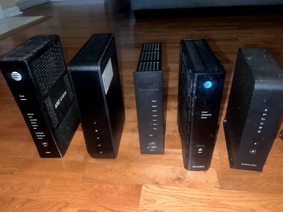 AT&T U-verse 5268AC, SERCOM DG4244, ARRIS DG24708A, ATT BGW210, TECHNI. CGAA4234 - Image 1 of 2