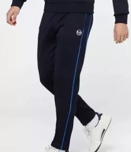 Nuevo SERGIO TACCHINI Amiscora Traje de Pista Pantalones Cordón Bolsillos Azul 2XL/XL - Imagen 1 de 18