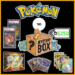 Pokemon $250 Hot Box - Graded Cards, Booster Packs, Sealed Products ππ - Picture 1 of 9