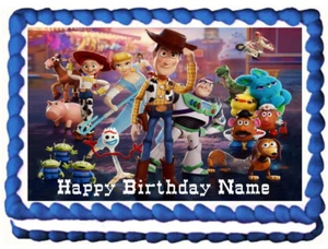 TOY STORY Edible cake topper image Party Decoration - Picture 1 of 10