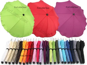 Baby sun UMBRELLA PARASOL BROLLY buggy pushchair pram stroller shade canopy rain - Picture 1 of 22