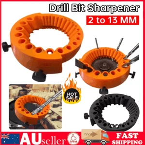 Angle Grinder Drill Bit Sharpener Tool for 2-13mm Bits Power Grinding Attachment - Picture 1 of 18