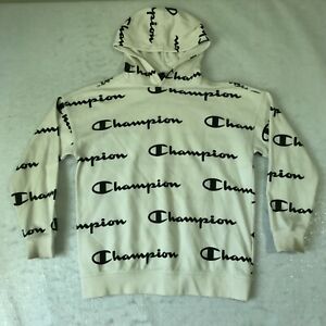 Champion Multicoloured Long Sleeve Pullover Youth Hoodie Jumper Size L 11-12