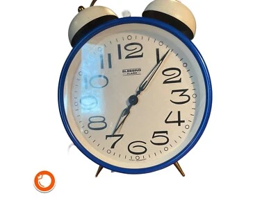 1970er Riesiger Blessing  Alarm mechanischer Wecker 30cm funktion top Germany - Bild 1 von 4
